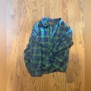 J. Crew Multicolor Plaid Shirt